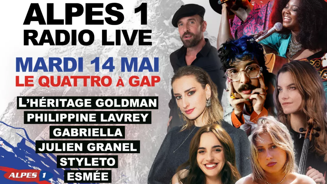 Alpes 1 Radio Live - Gap - Mai 2024