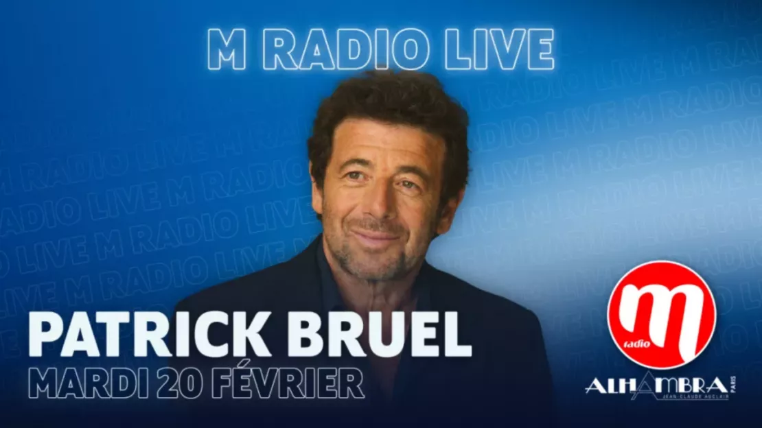 M Radio Session Live - Patrick Bruel - 20 février 2024