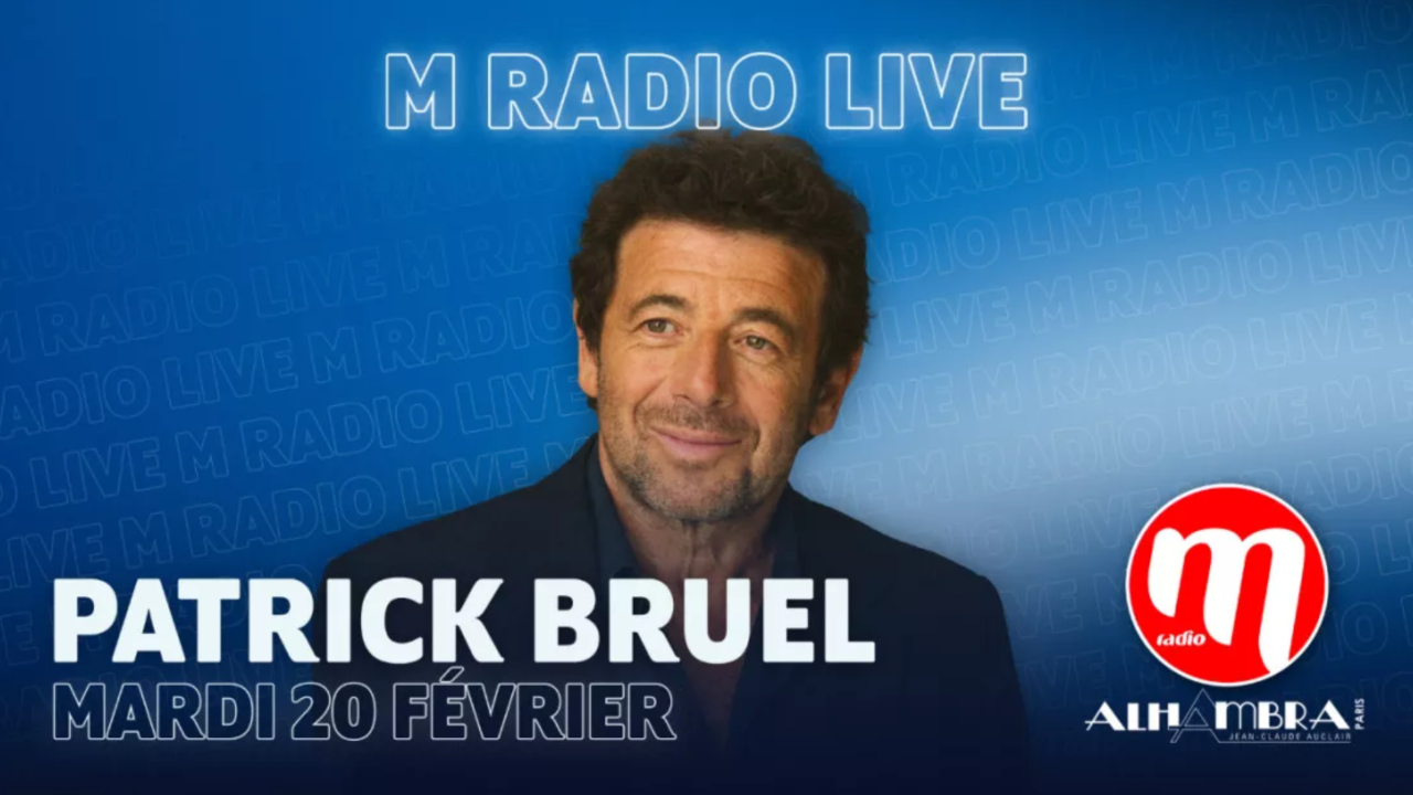 M Radio Session Live - Patrick Bruel - 20 février 2024 M Radio Session Live - Patrick Bruel - 20 février 2024