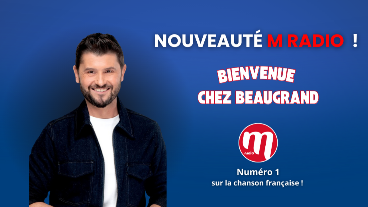 Nouvelle émission sur M RADIO : Christophe Beaugrand rejoint l’antenne ! Nouvelle émission sur M RADIO : Christophe Beaugrand rejoint l’antenne !
